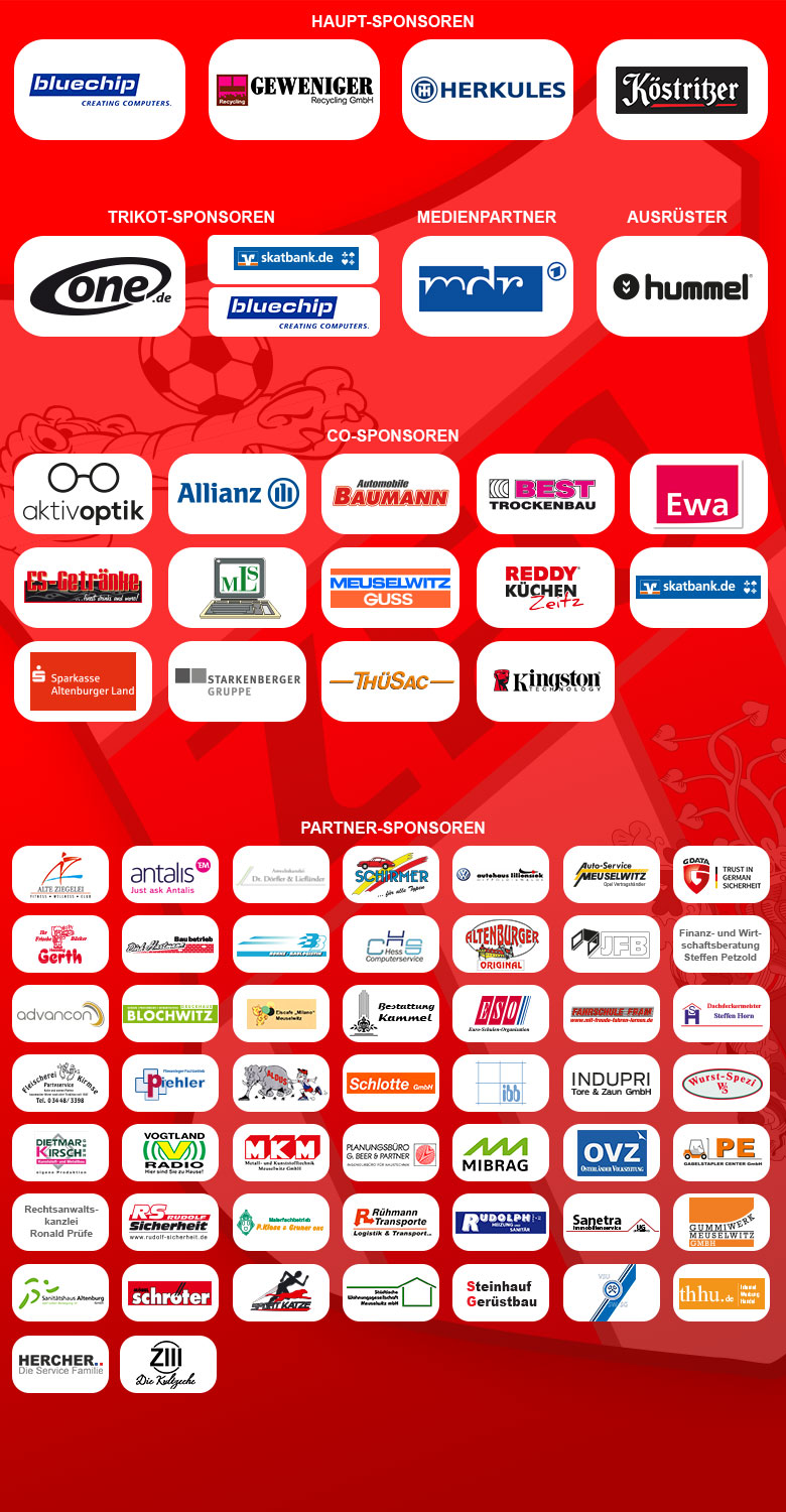 Sponsoren des ZFC Sponsoren des ZFC